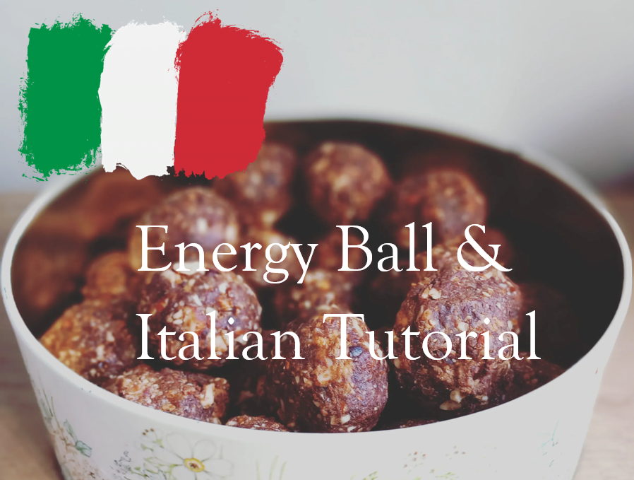 Make Energy Balls & Italian